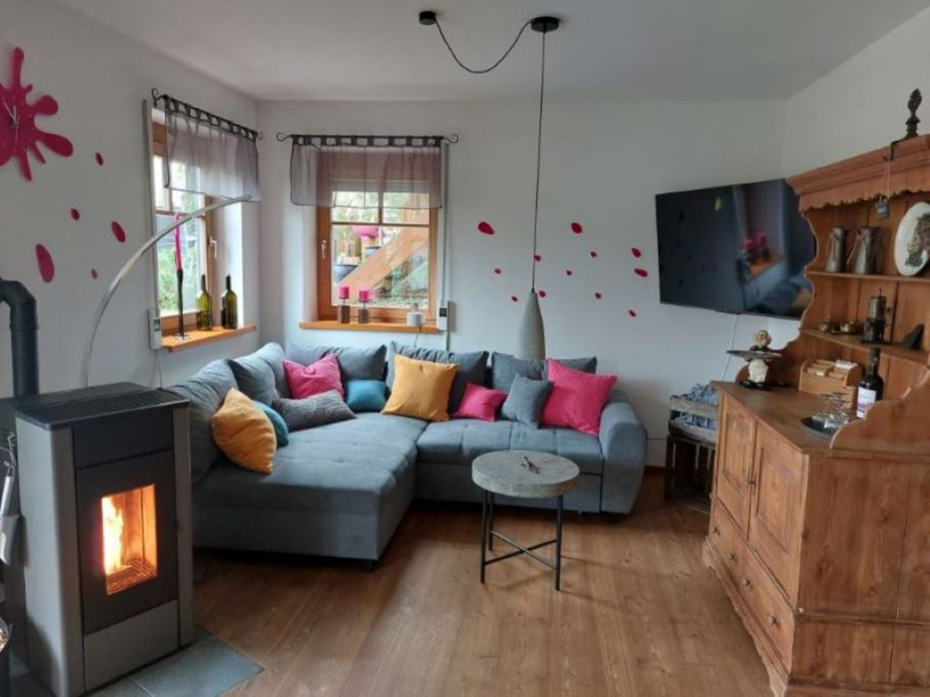 Wohnbereich (Schlafcouch ausziehbar)
