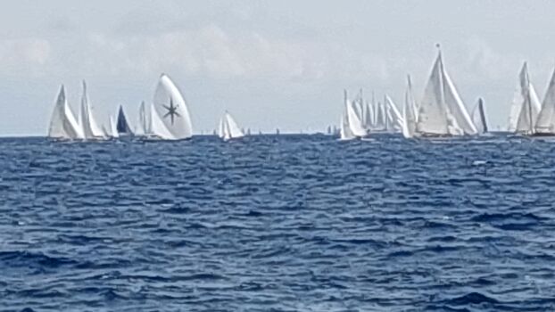 Les Voiles De ST TROPEZ, sichtbar Ende September -Anfangs Oktober