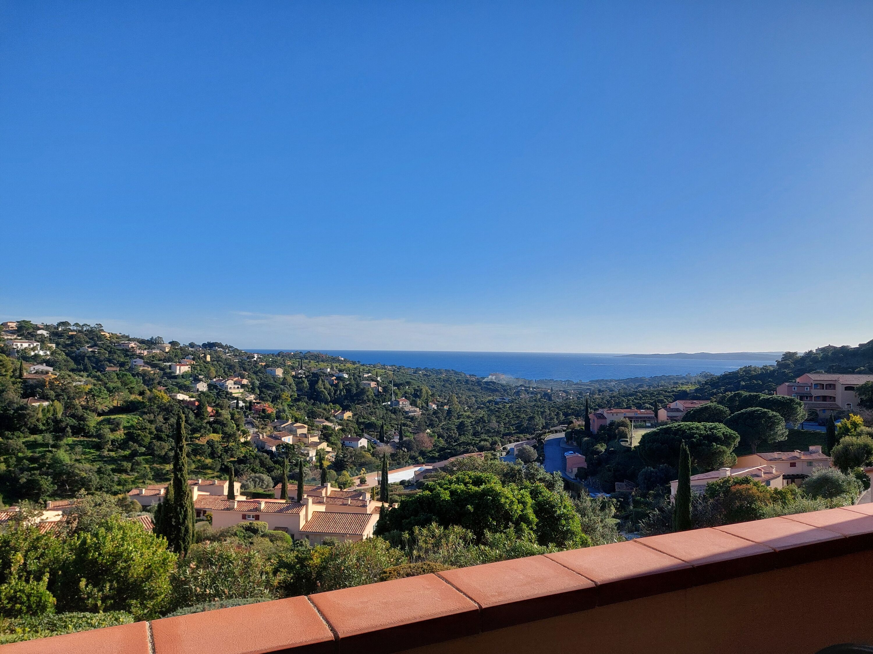 Meerblick von der Terrasse Tamaris