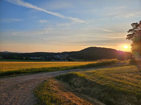 Sonnenaufgang fußläufig