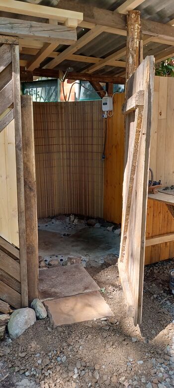 Outdoordusche