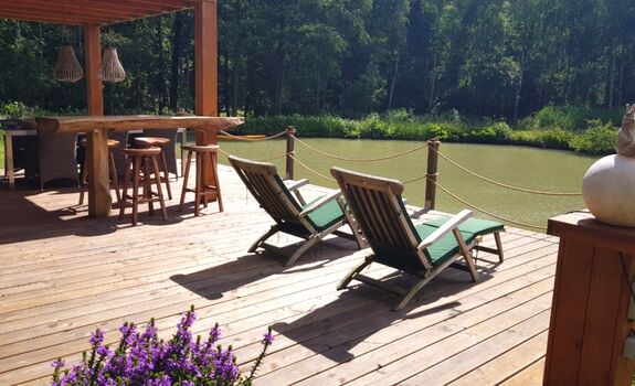 Terrasse am See