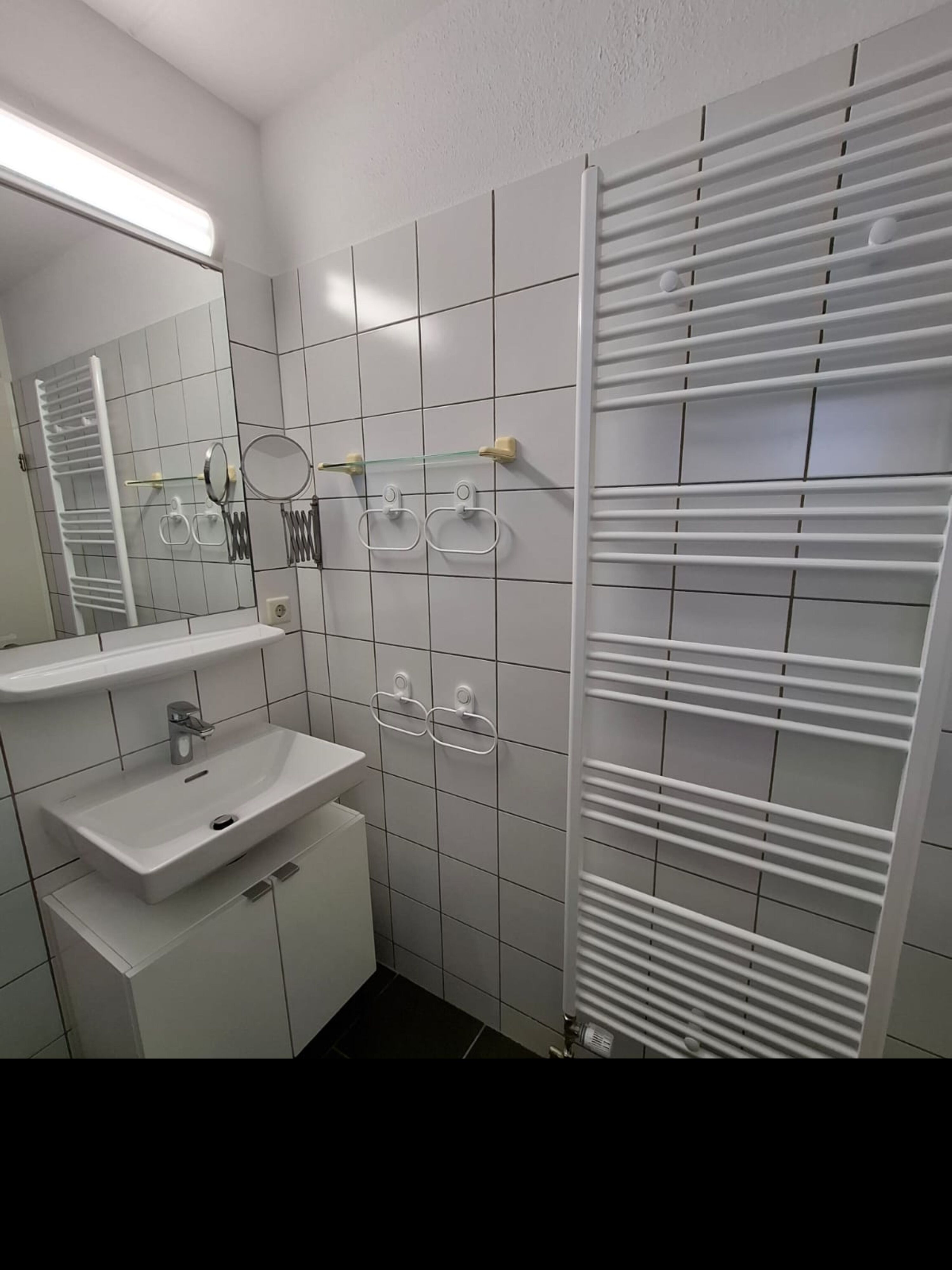 Bad mit neuer Handtuchheizung