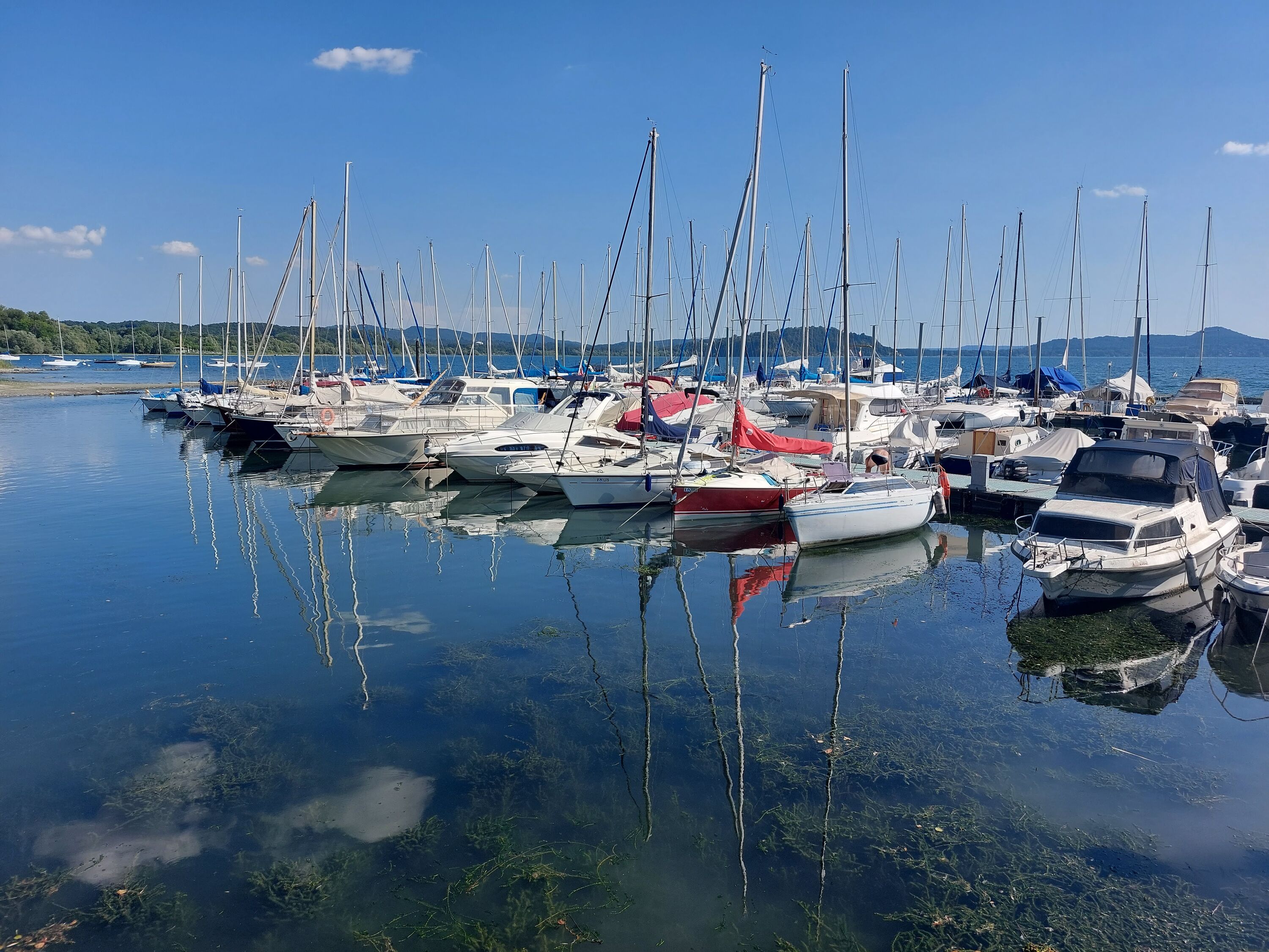 Boote können gemietet werden