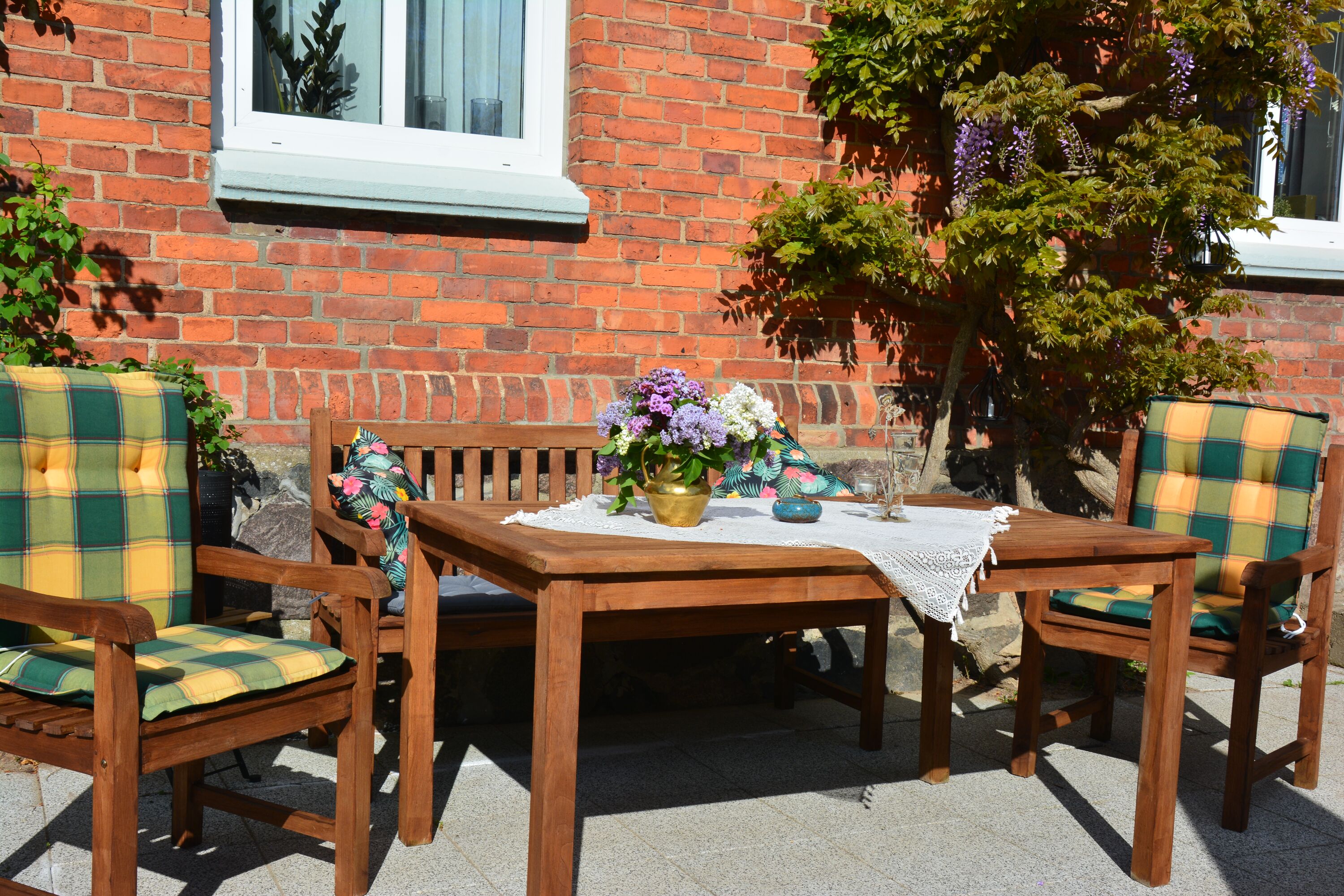1. Terrasse an der Küche
