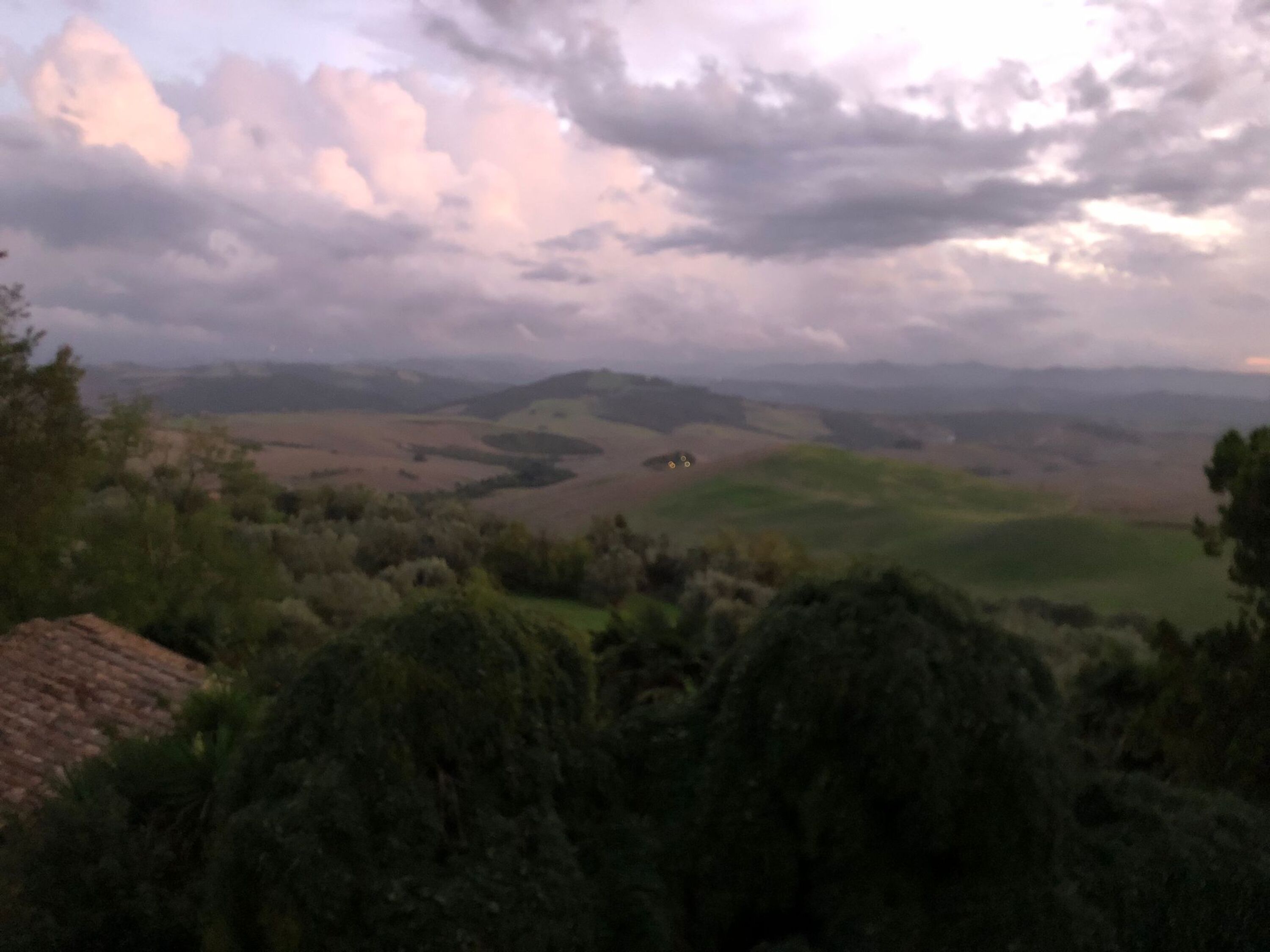 Gewitter über dem Val di Cecina