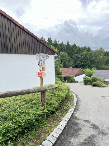 Wanderwege direkt vor der Tür