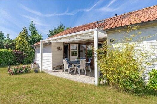 Das Ferienhaus mit überdachter Veranda