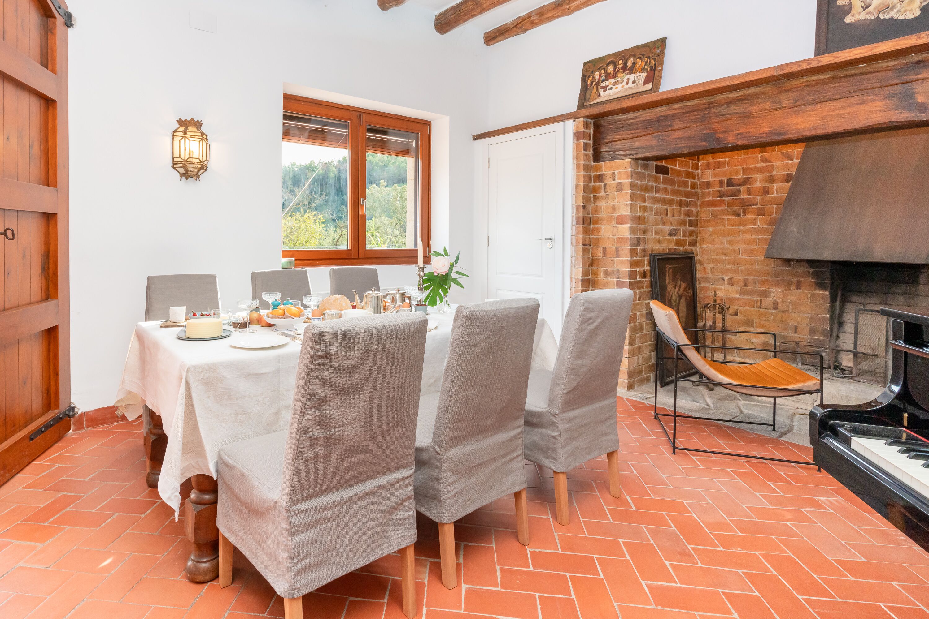 Haupthaus: Frühstücks- und Veranstaltungsraum