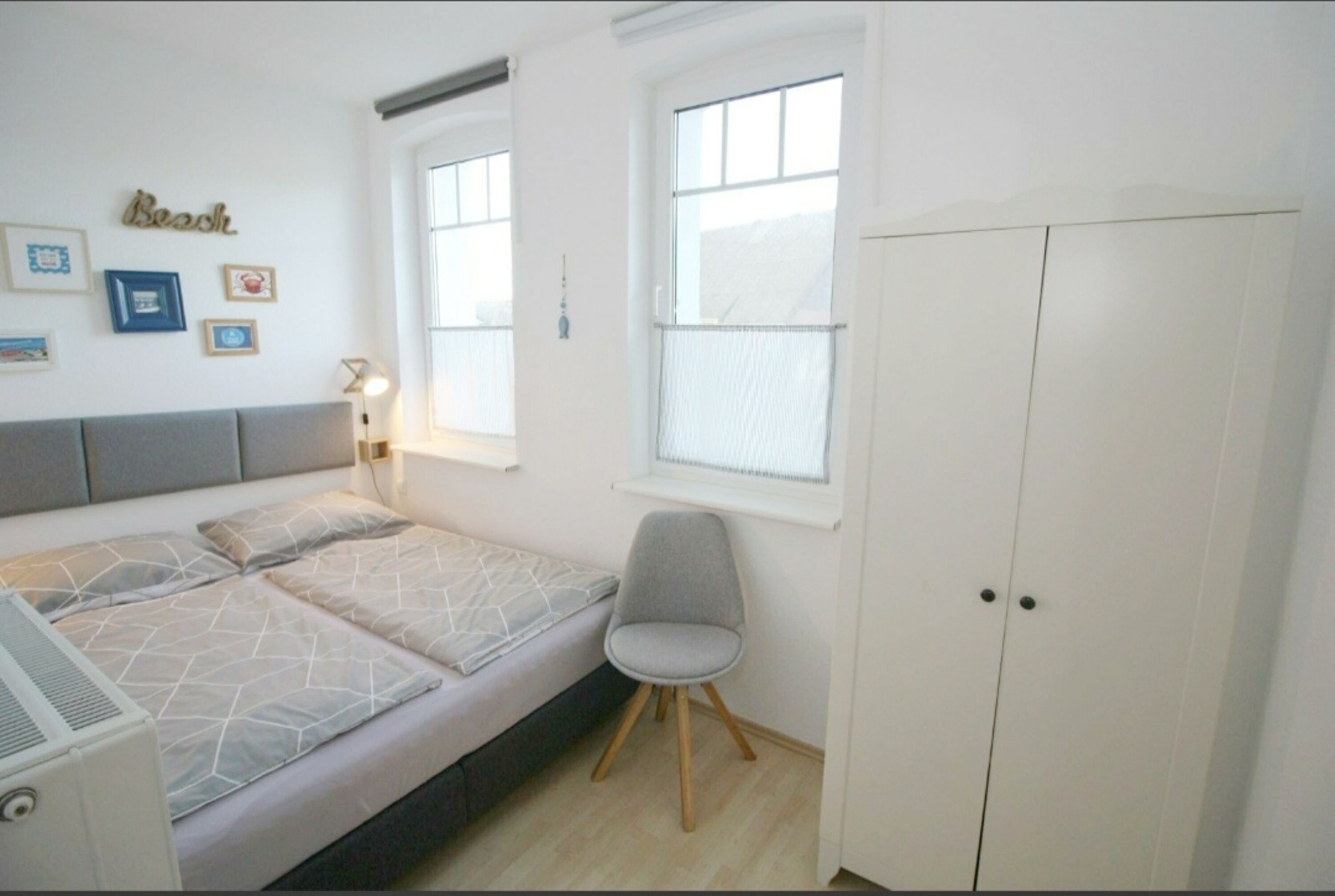 Schlafzimmer 4 mit Doppel-Boxbett