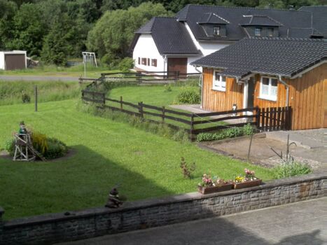 eingezäunter Garten