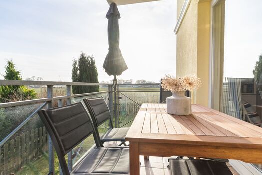 Balkon mit Elektrogrill