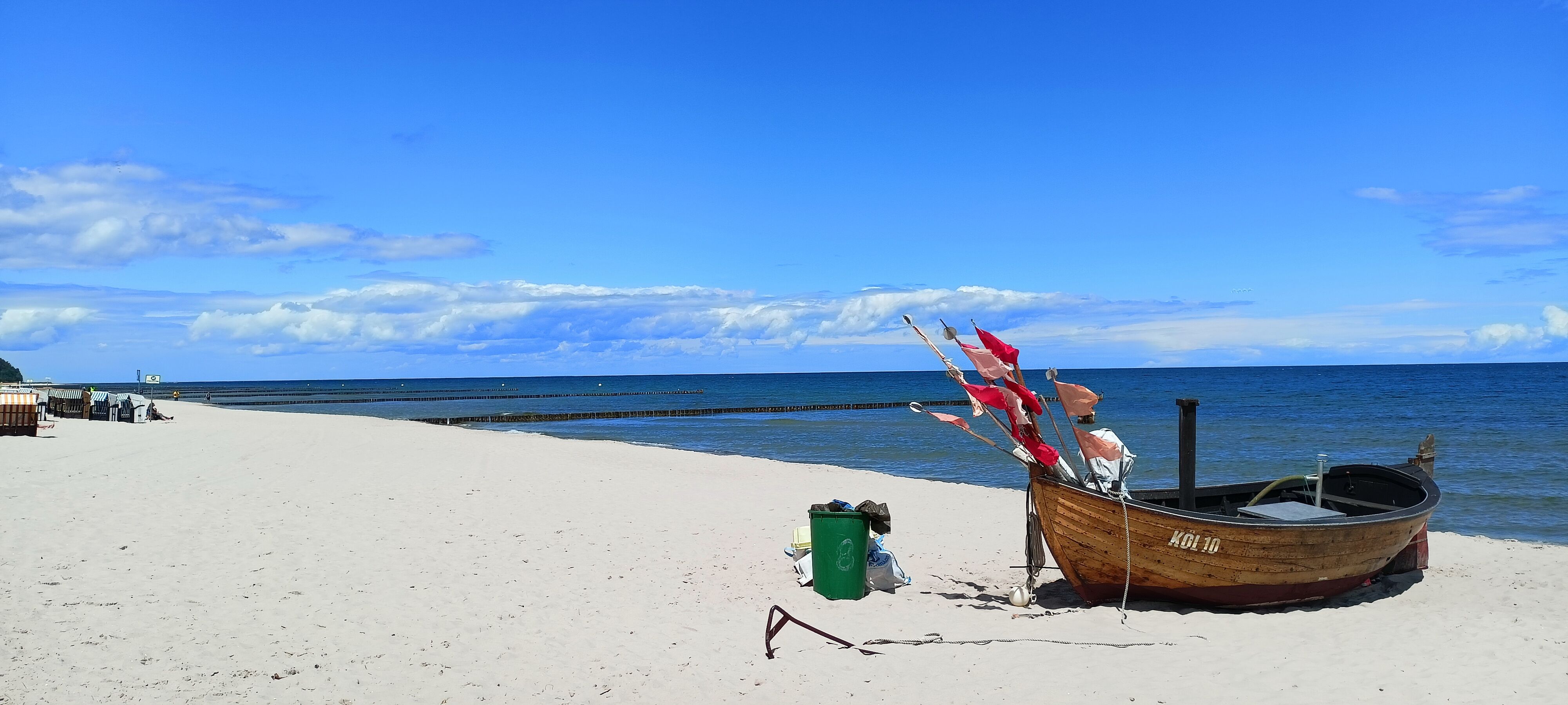 Am Strand von Kölpinsee