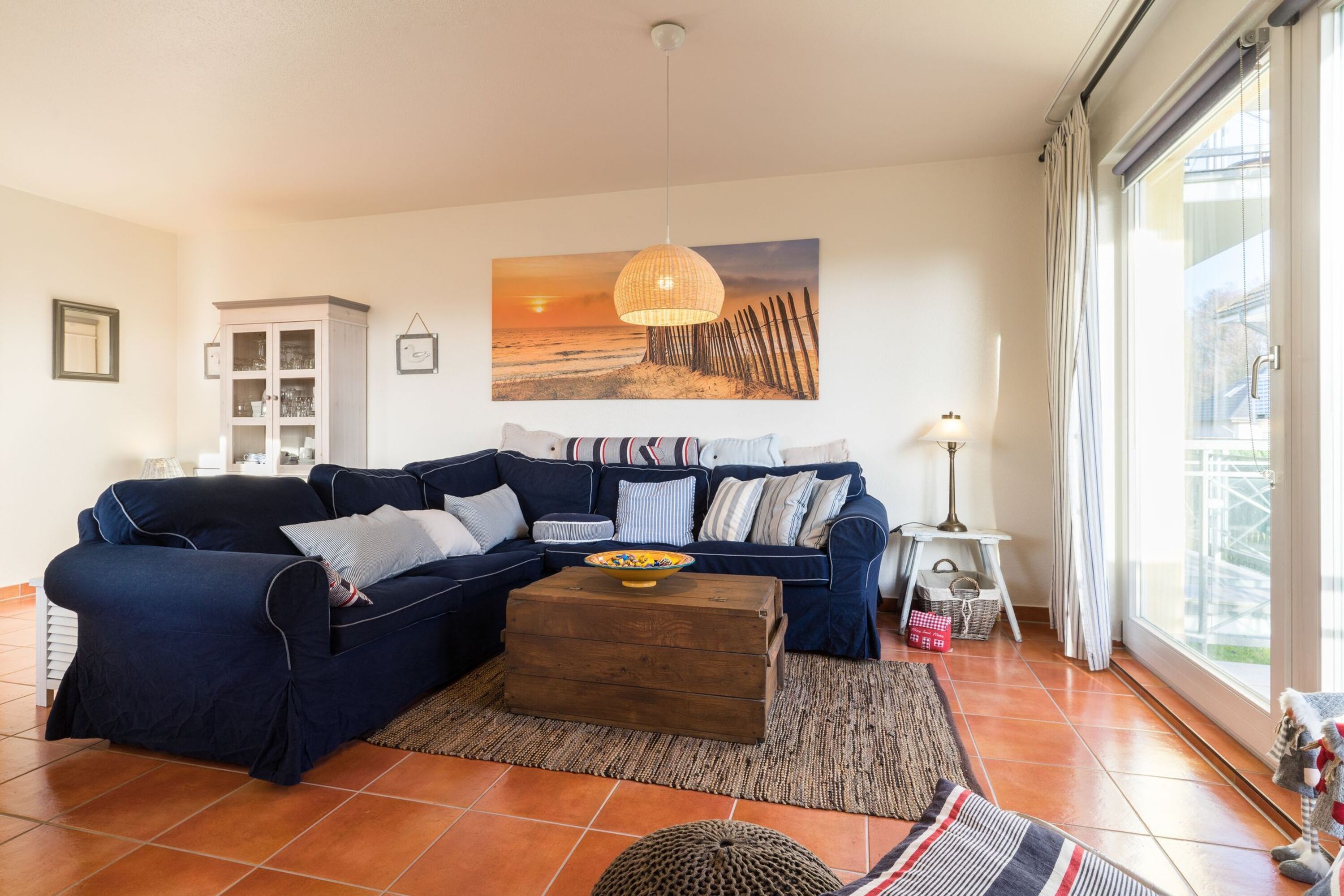 Wohnzimmer mit Eckcouch