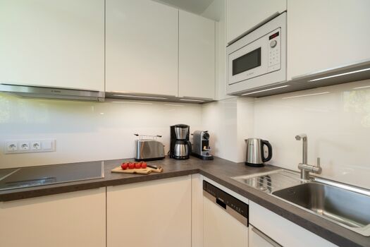 Neue hochmoderne Küche