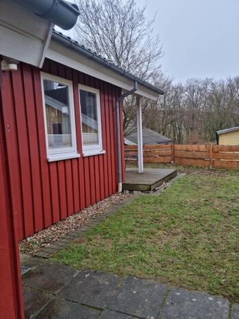 Ferienhaus Fuchsbau mit Kaminofen, Sauna und eingezäuntem G ...