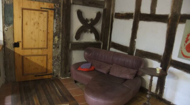 Sofa in der Küche