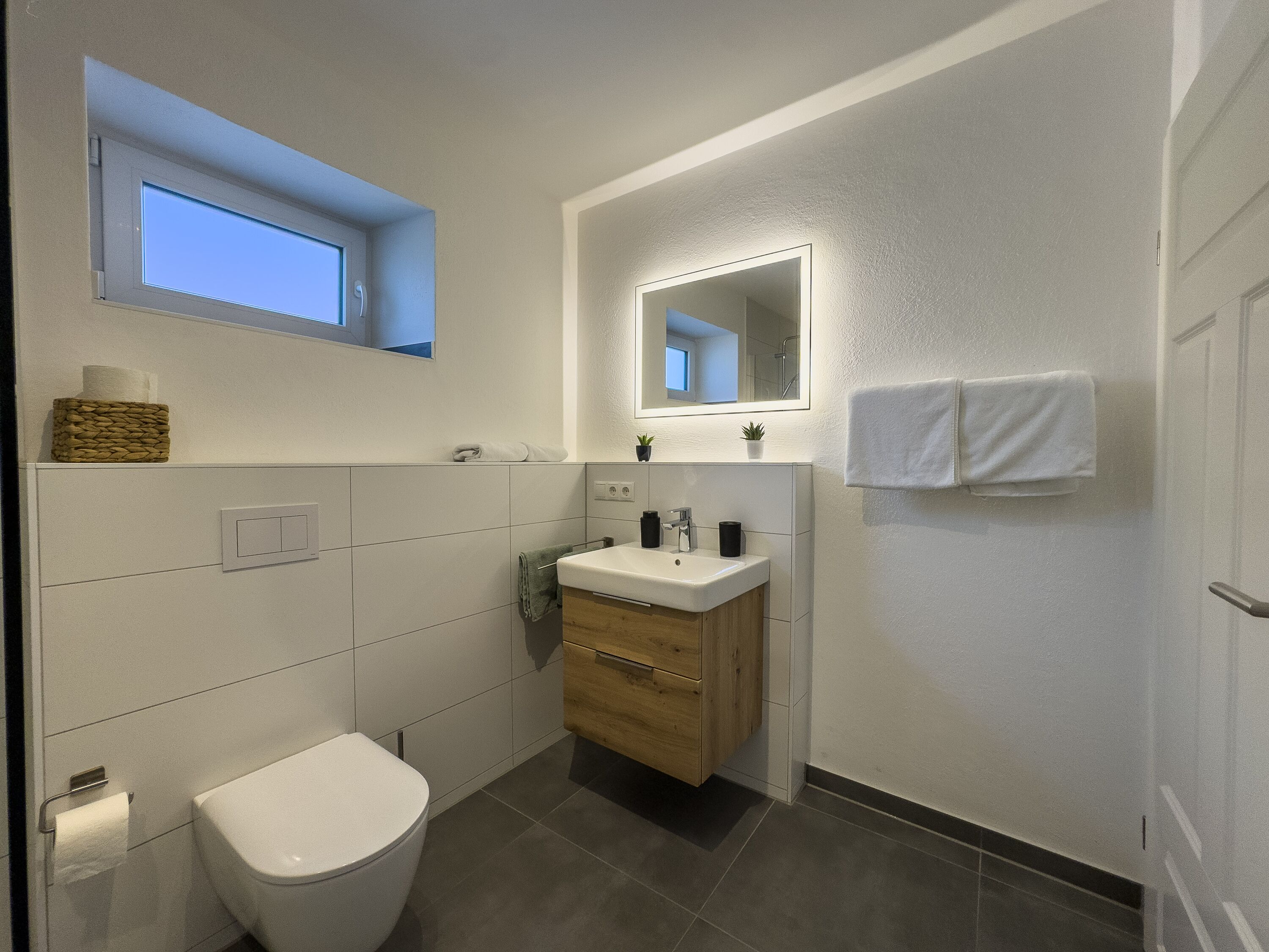 Badezimmer im Obergeschoss