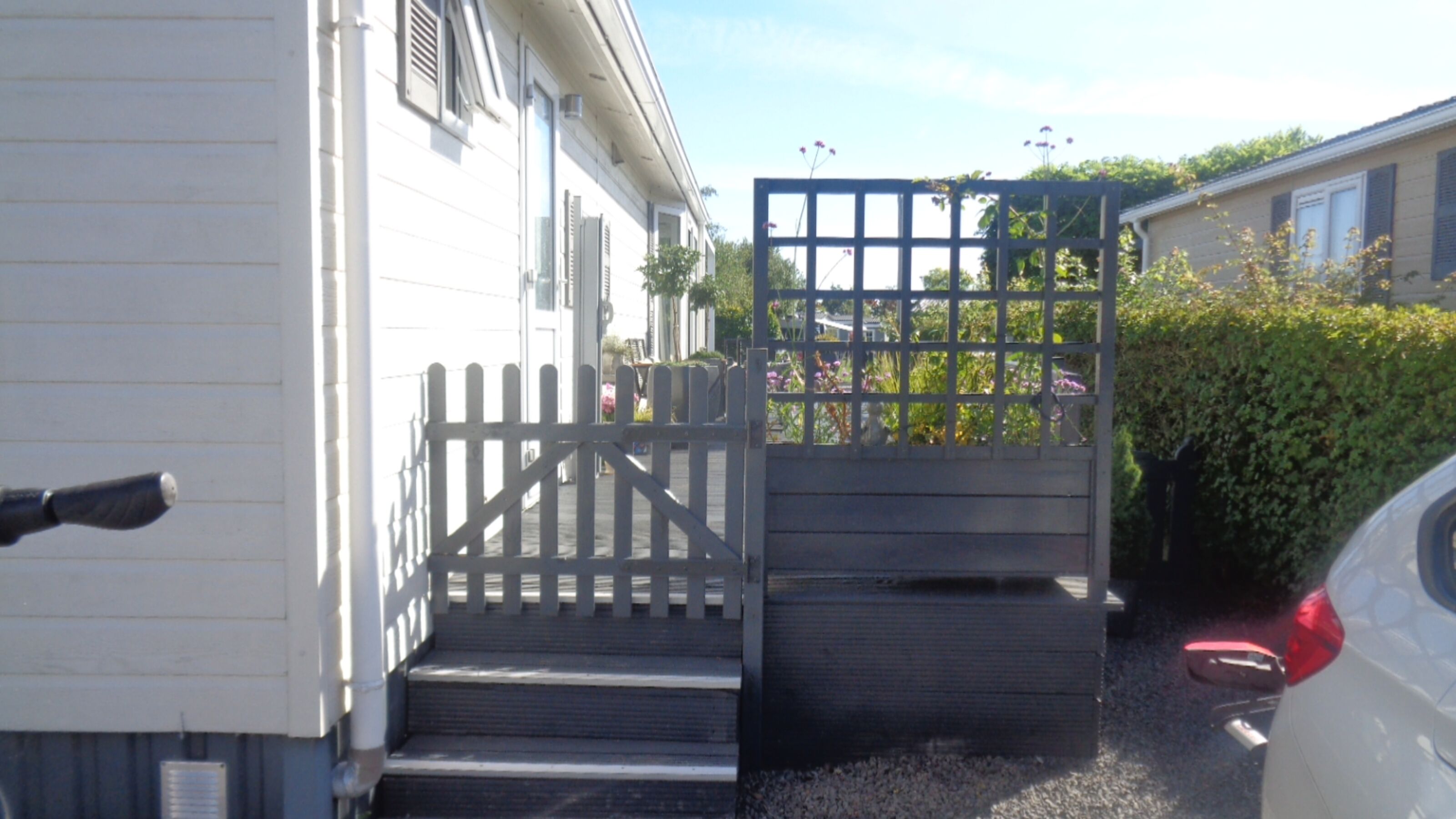 Eingang zum Chalet