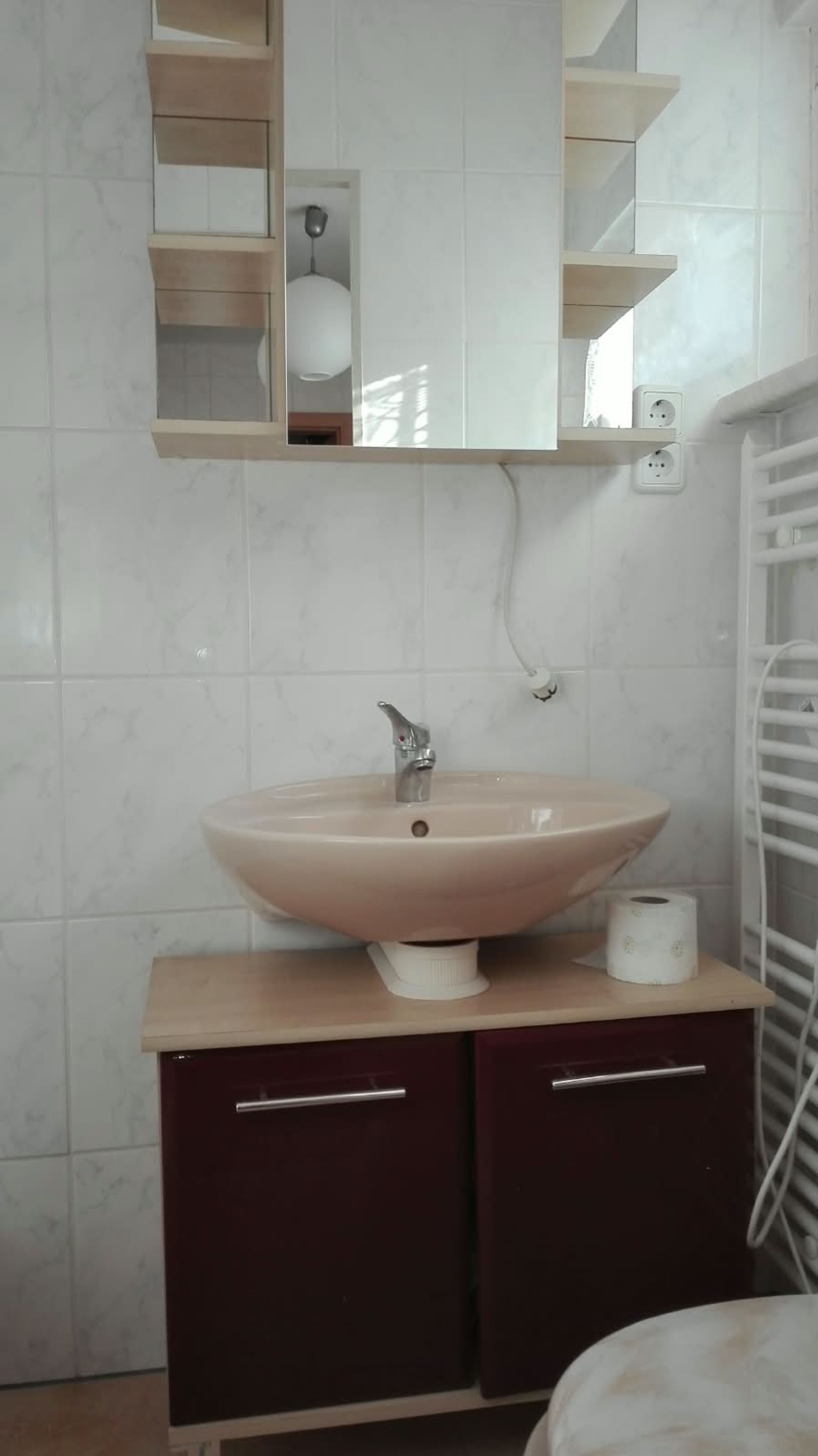Badezimmer ,mit Dusche