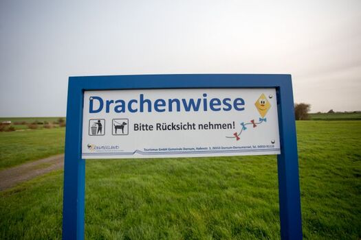 Der Nordseewind lädt zu Drachen steigen lassen einfach ein