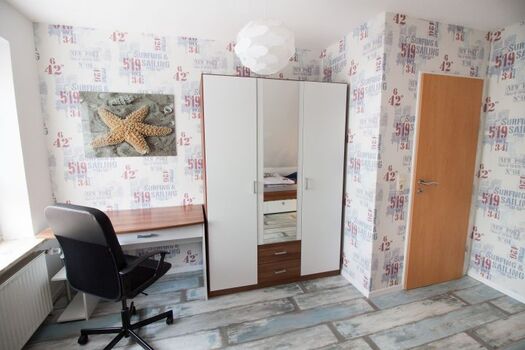 Schlafzimmer mit Einzelbetten