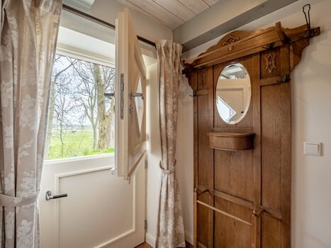 Gemütlicher Klönschnack im Eingang