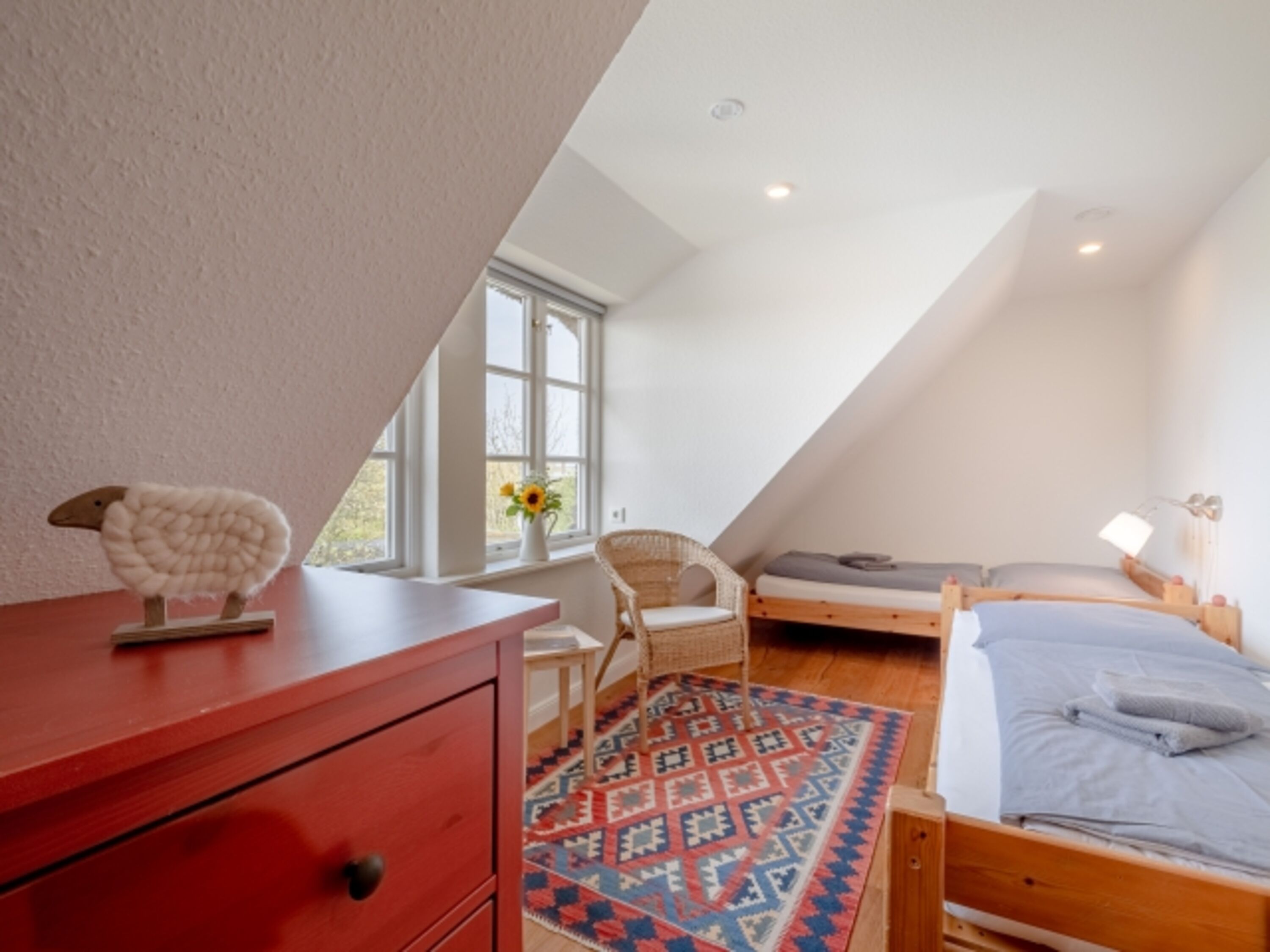 Schlafzimmer Einzelbetten