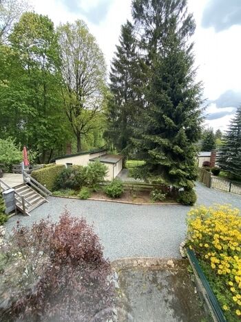 Blick vom Schlafraum