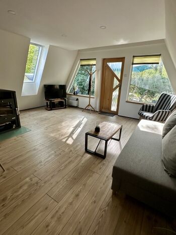 Wohnraum mit Kaminofen