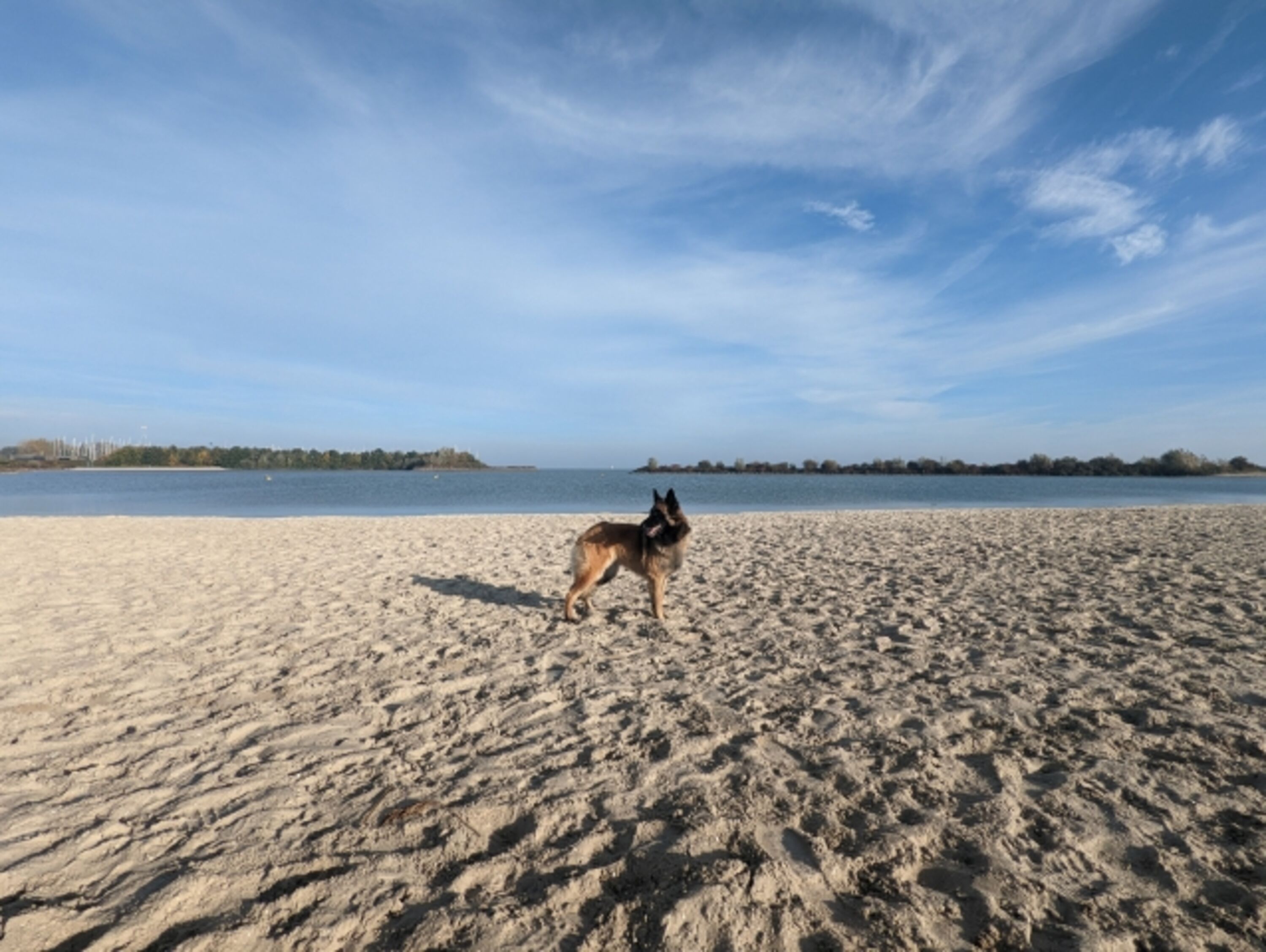 Strand fußläufig