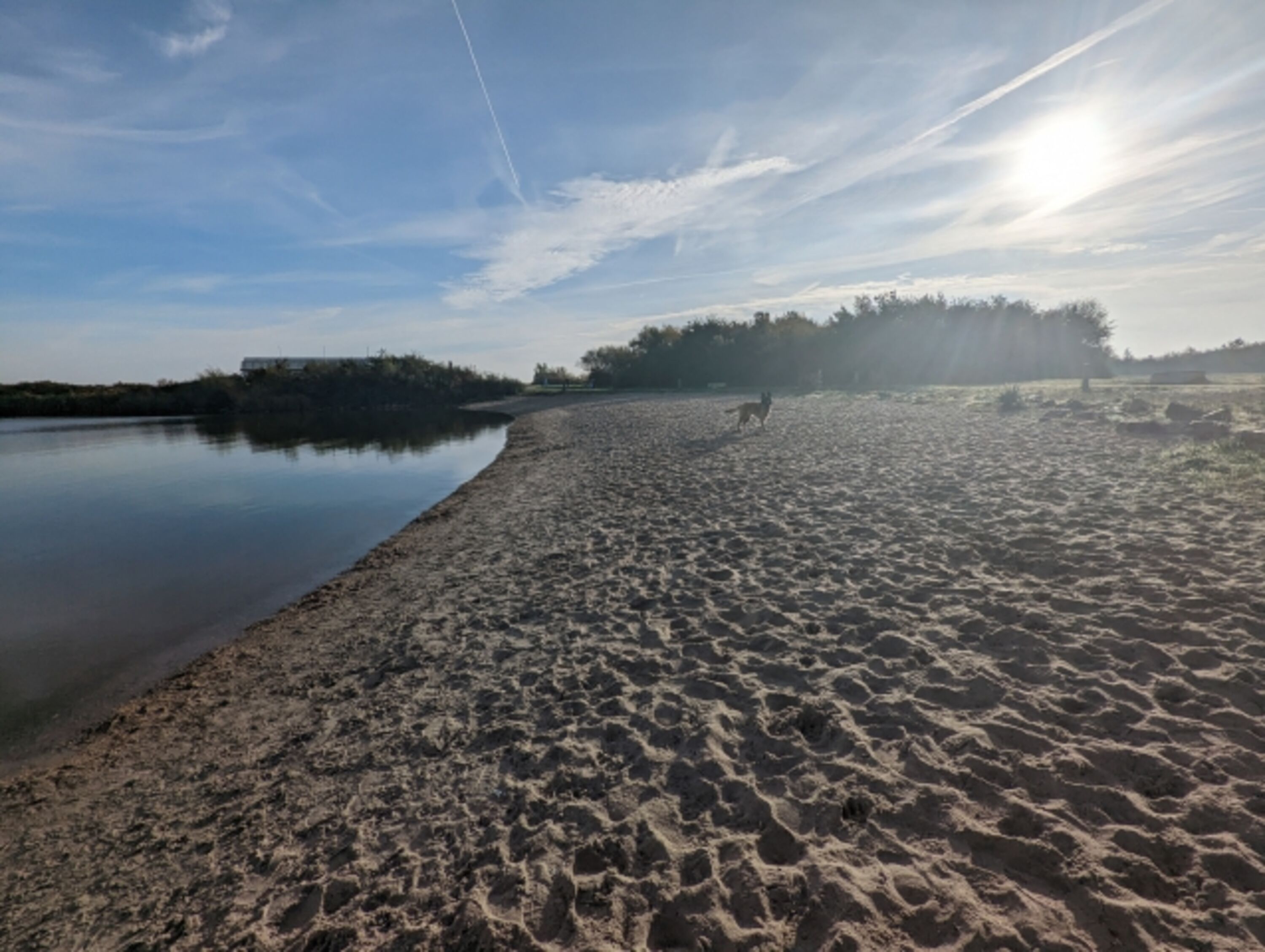 Strand fußläufig