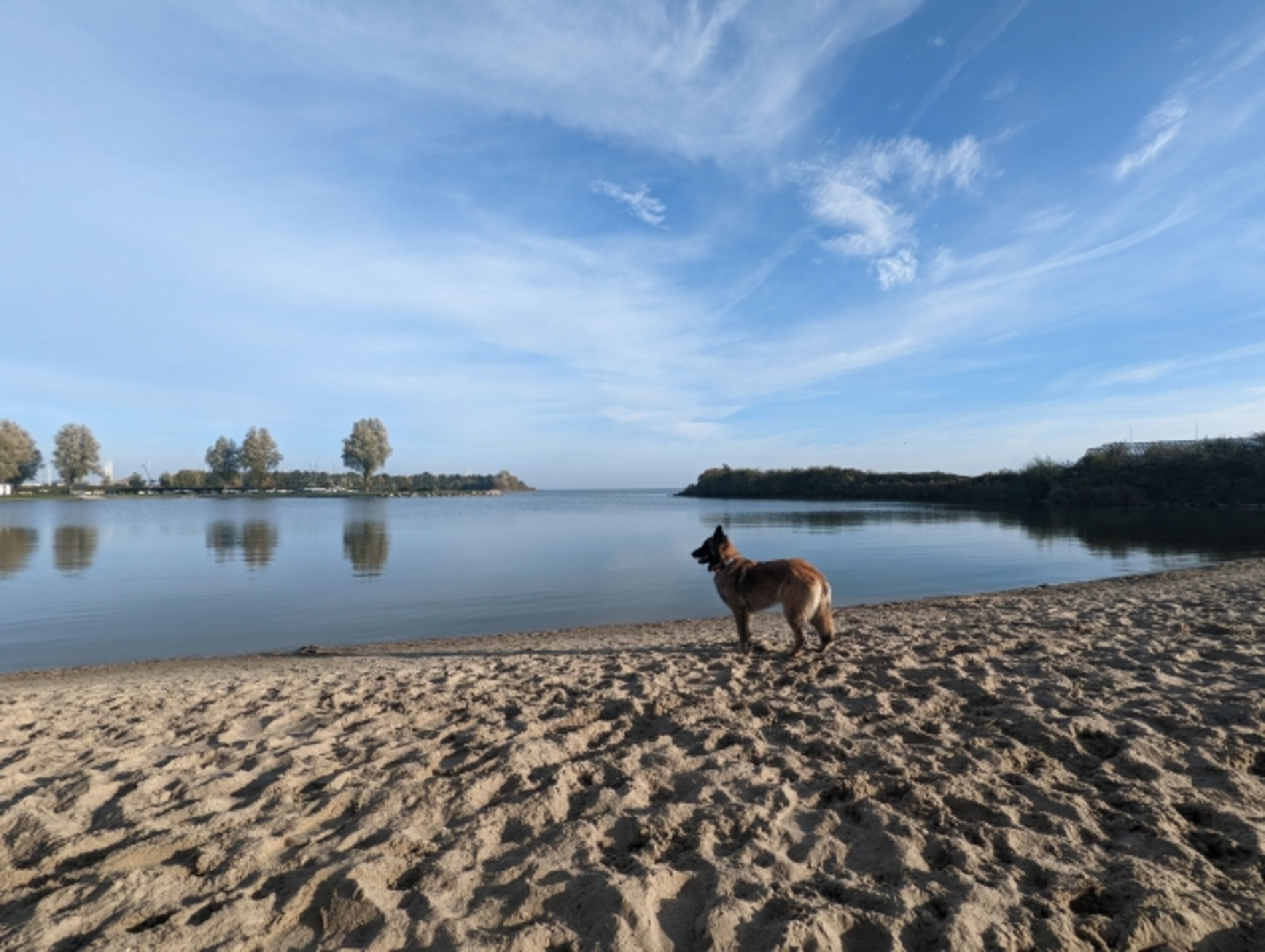 Strand fußläufig
