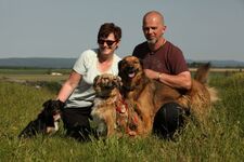 Ferienhaus mit Kaminofen, eingezäunter Garten, Hunde wohnen ...