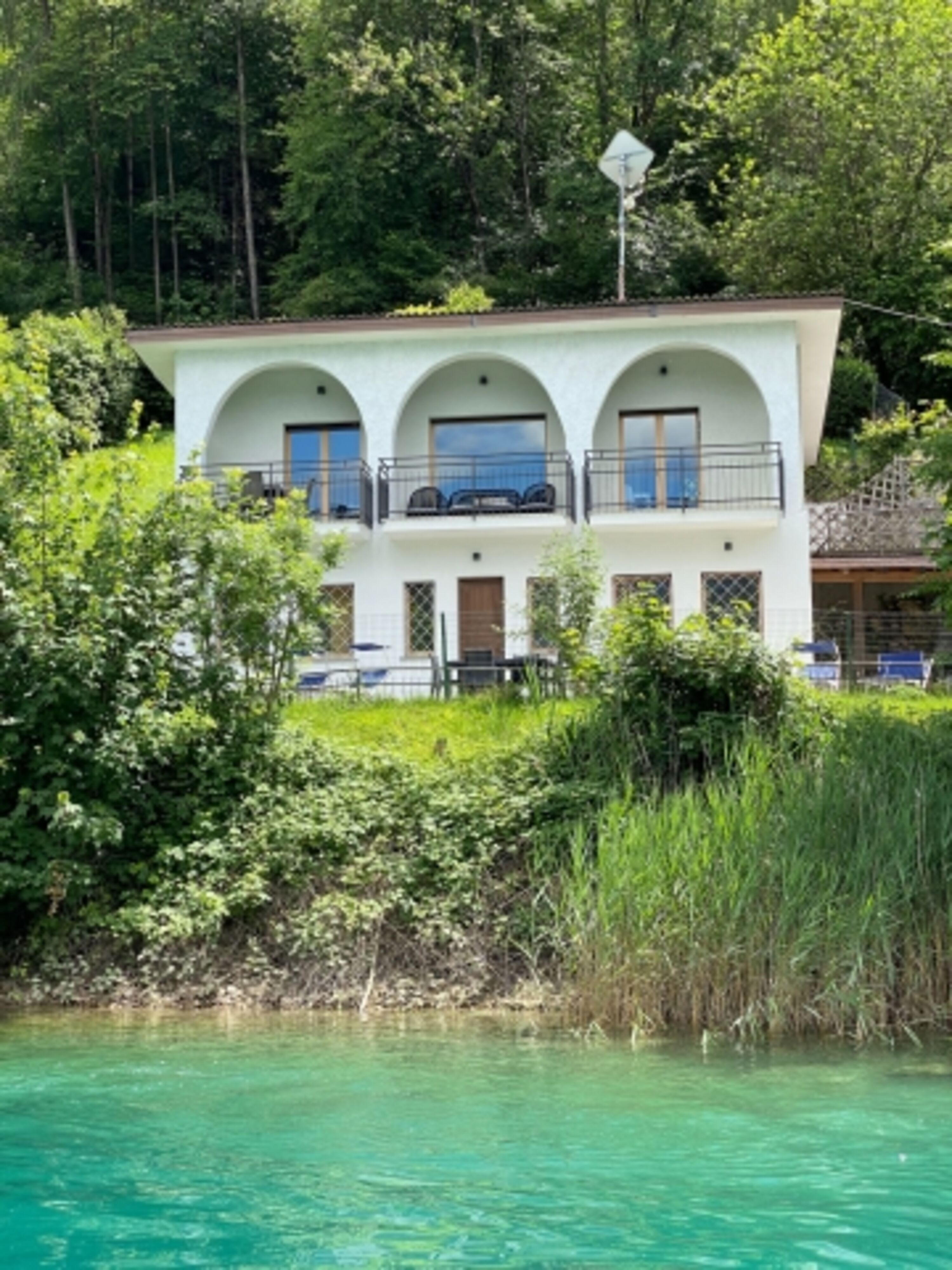 direkt am See gelegenes Villa Federica am Ledrosee