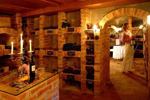 Genießen Sie einen unserer Weine aus unserem hoteleigenen Weinkeller