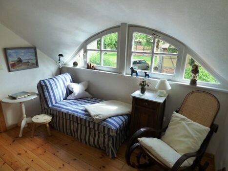 Leseecke in Fledermausgaube