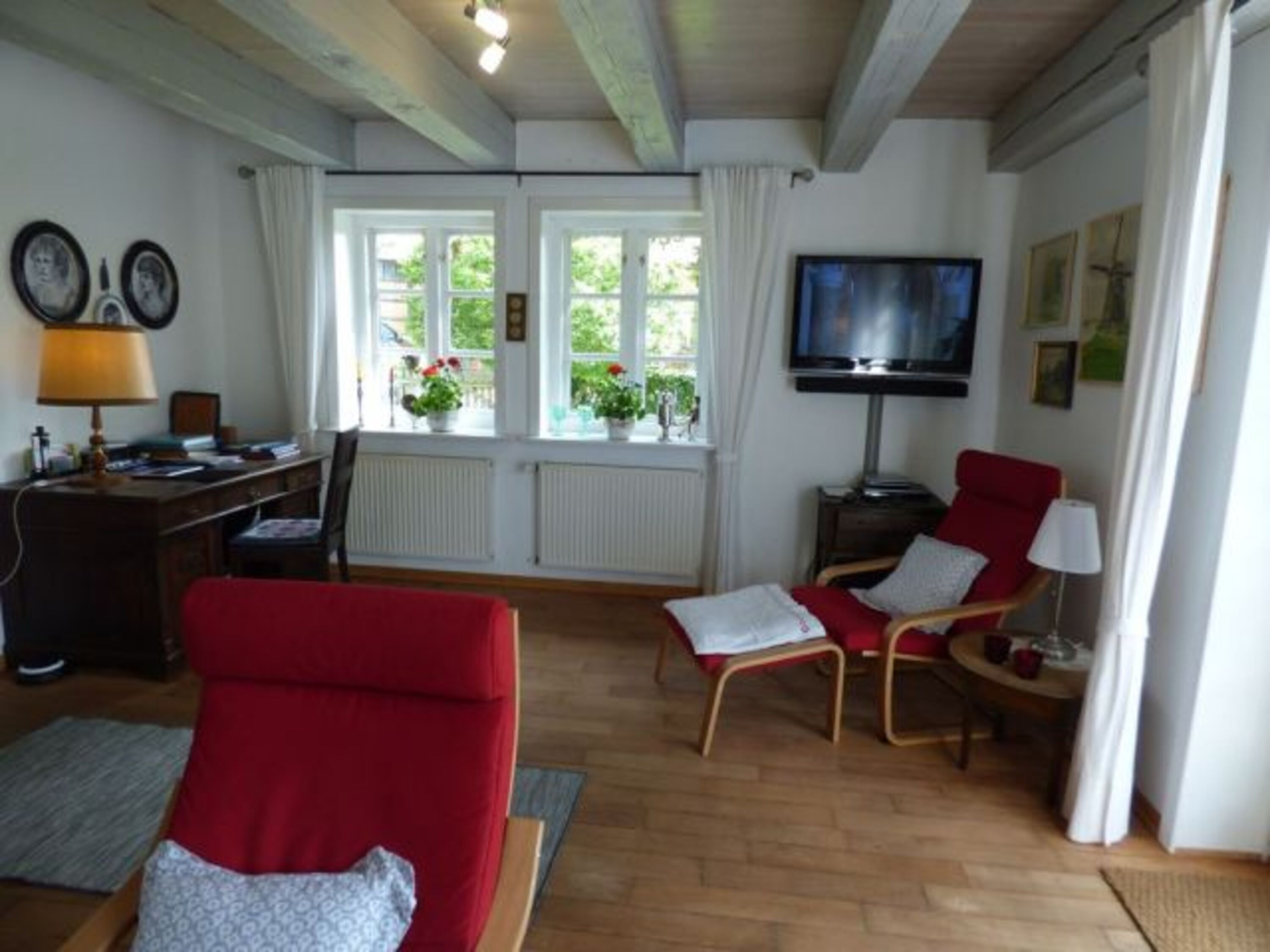 Wohnzimmer mit TV