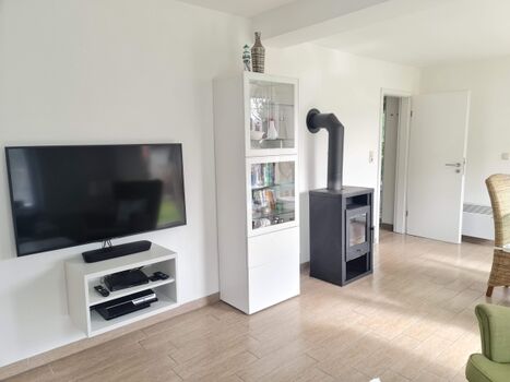 Kaminofen im Wohnraum