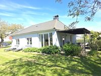 Bungalow, 450 m zum Strand, Ofen, Whirlpool, eingezäunt, Hu ...