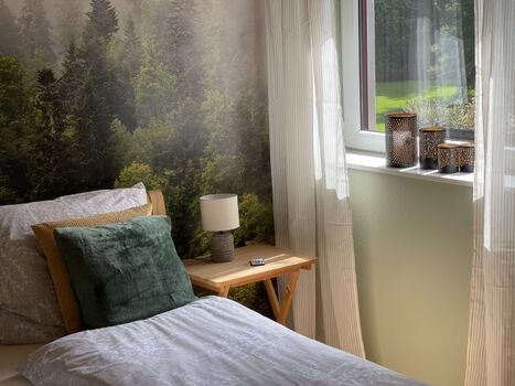 1. Schlafzimmer mit Doppelbett