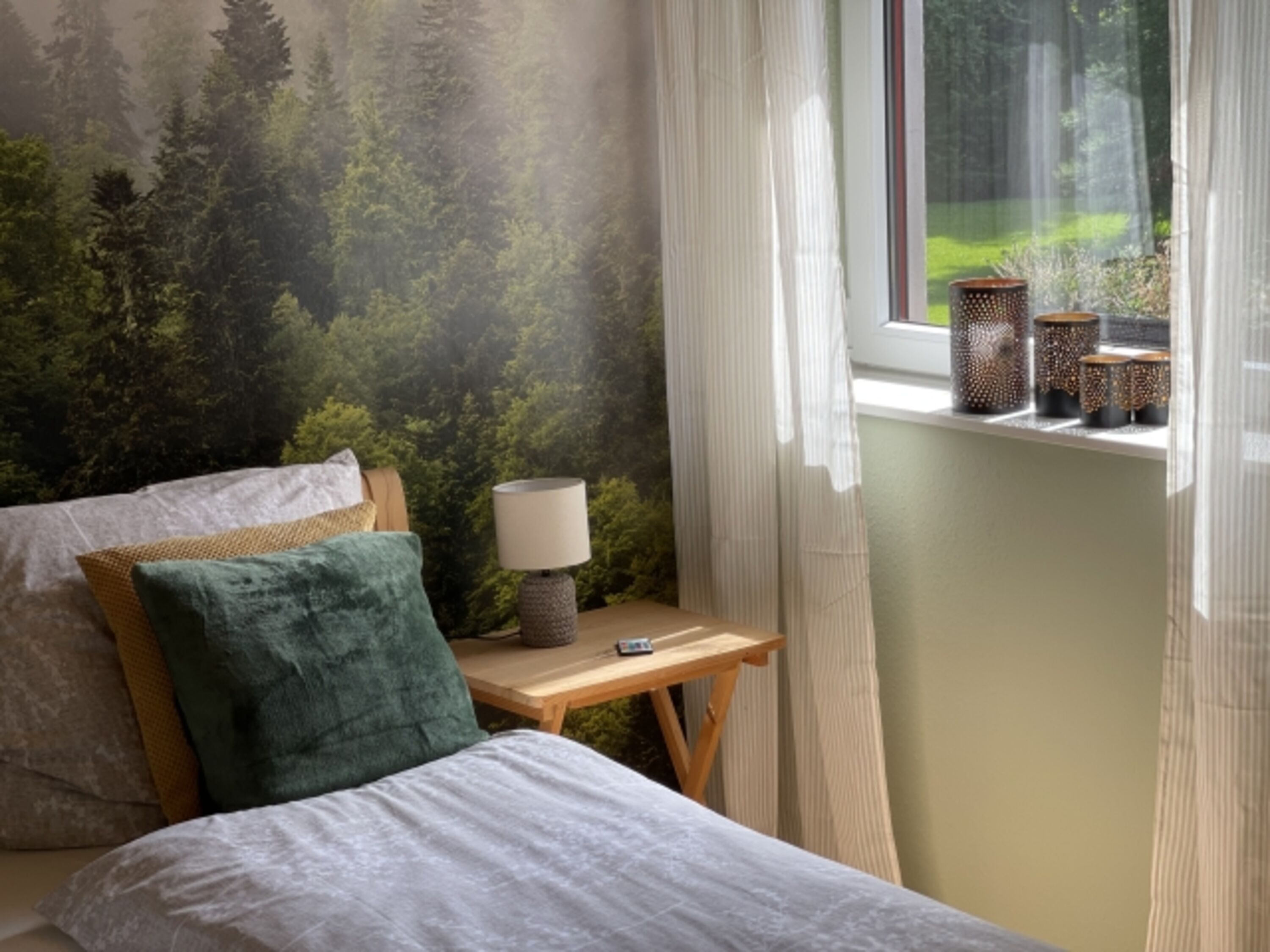 1. Schlafzimmer mit Doppelbett