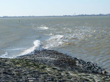 Wo sich Nordsee und Jadebusen treffen...