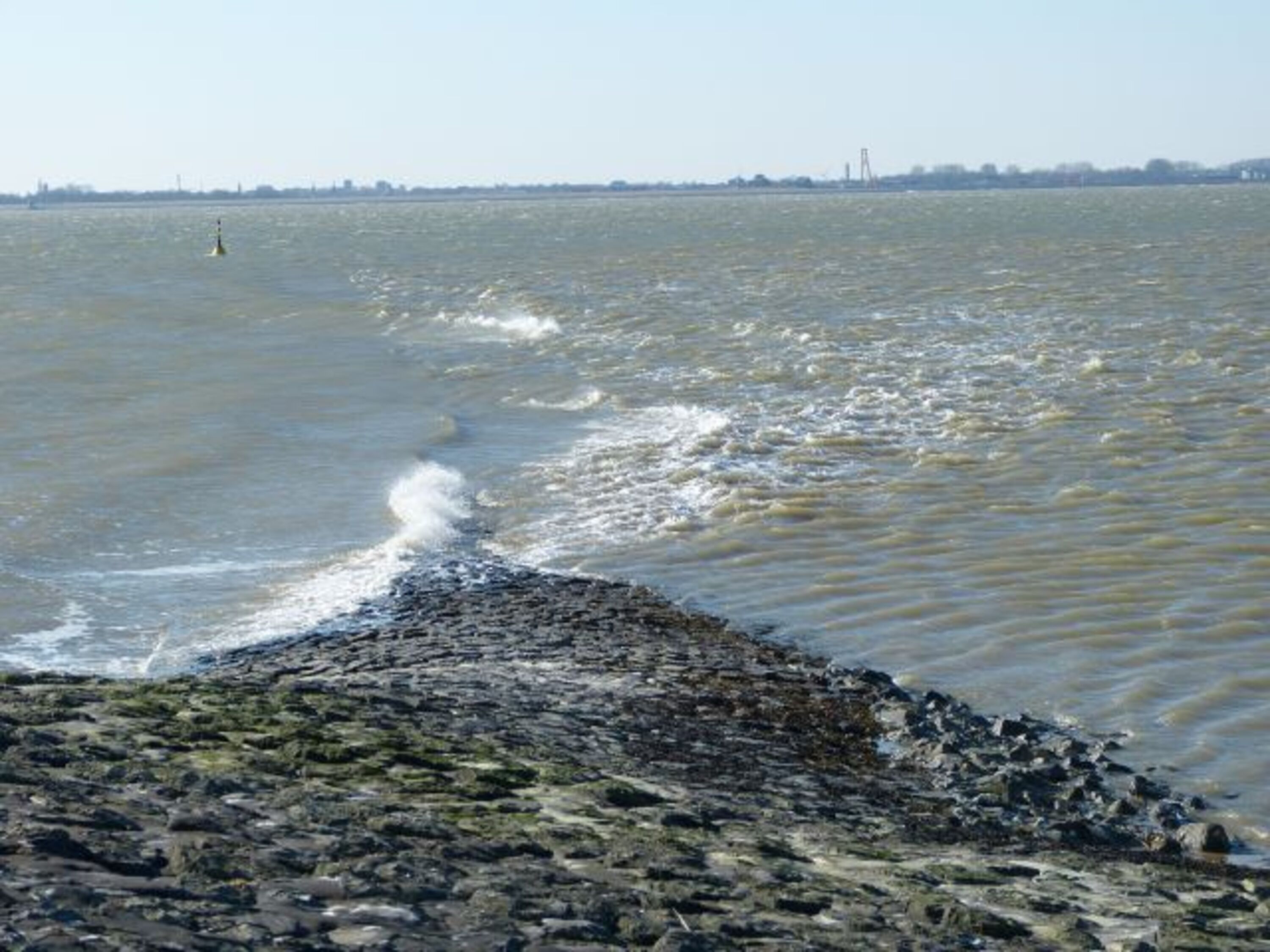 Wo sich Nordsee und Jadebusen treffen...