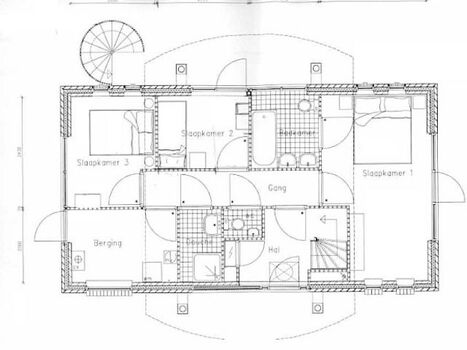 3 Schlafzimmern 7/8 Betten