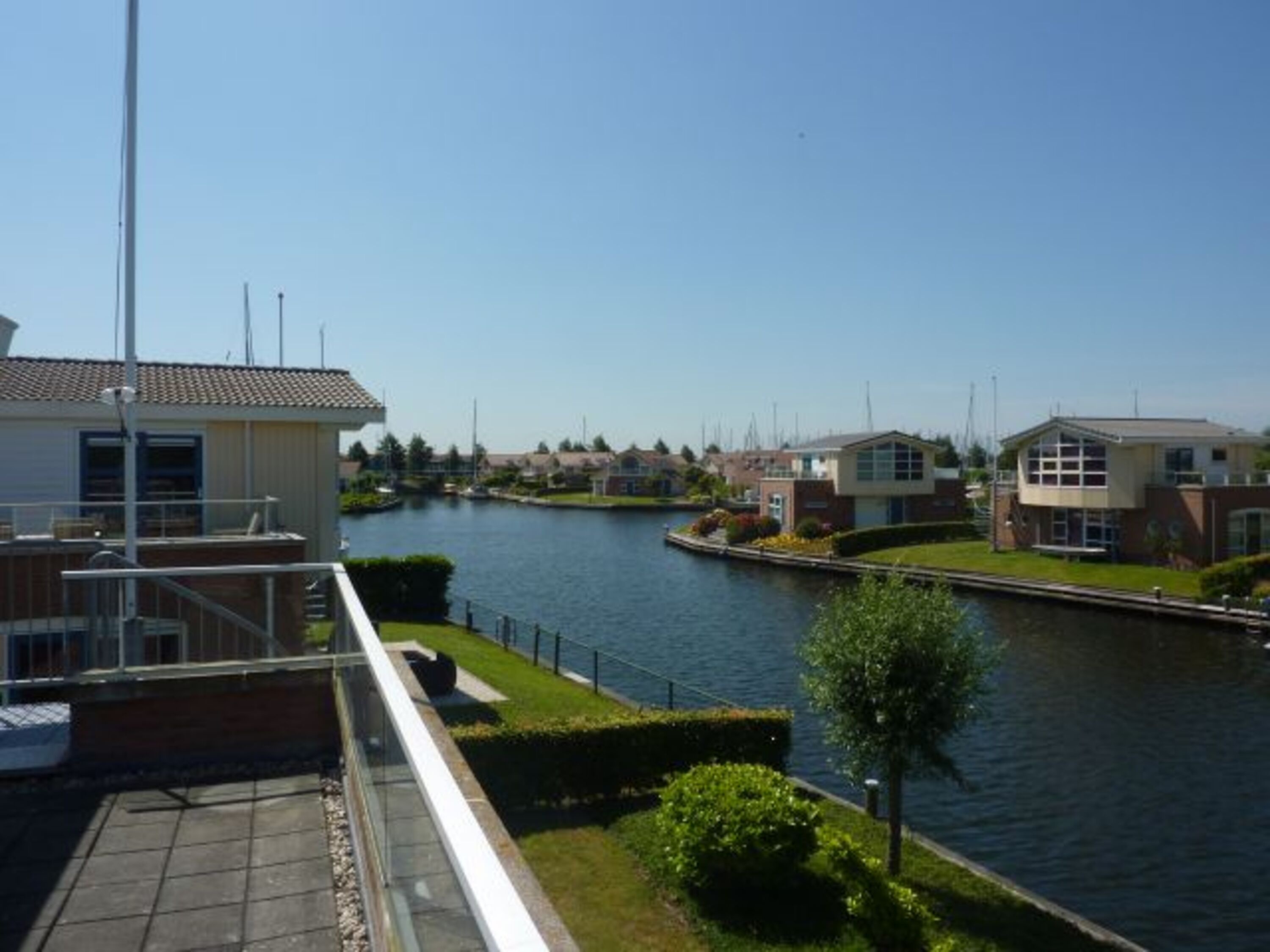 Blick auf Kanal