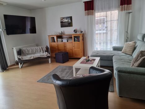 Wohnzimmer mit Hundesofa