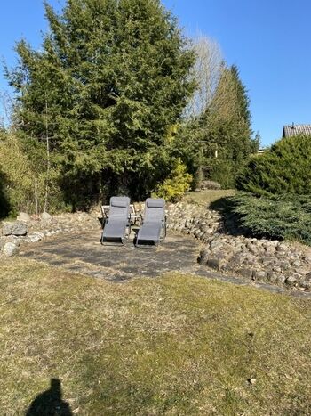 Viele Aufenthaltsmöglichkeiten auf unserem Grundstück