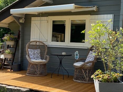 Gemütlicher Sitzplatz zu zweit 