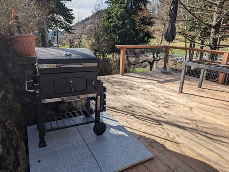 neu gestaltete Terrasse